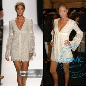 ISO!!
Looking for this Marc Jacobs 2006 white lace bell sleeve mini dress